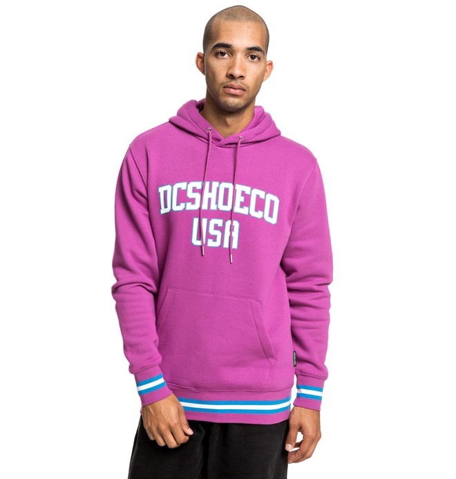 dcshoes, Glenridge - Sweat à capuche pour Homme, VIVID VIOLA (mnf0) 0 Glenridge - Sweat à capuche pour Homme Rose EDYFT03428 DC Shoes