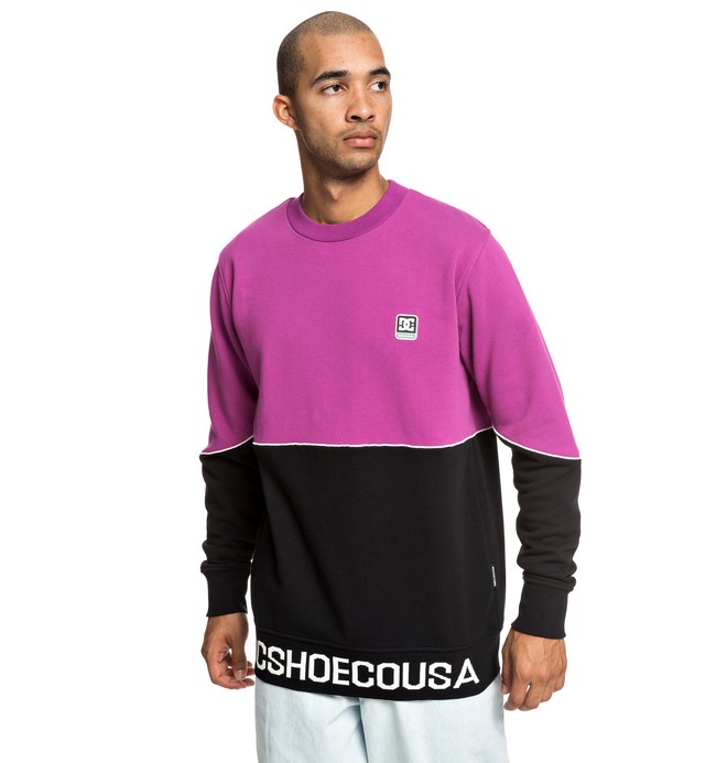 dcshoes, Glynroad - Sweat pour Homme, BLACK (kvj0) 0 Glynroad - Sweat pour Homme Noir EDYFT03429 DC Shoes