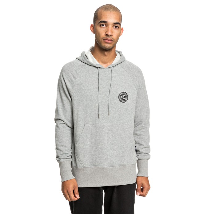dcshoes, Belham - Sweat à capuche pour Homme, GREY HEATHER (knfh) 0 Belham - Sweat à capuche pour Homme Noir EDYFT03432 DC Shoes