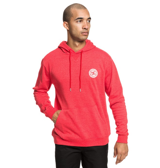 dcshoes, Rebel - Sweat à capuche pour Homme, RACING RED (rqr0) 0 Rebel - Sweat à capuche pour Homme Rouge EDYFT03435 DC Shoes