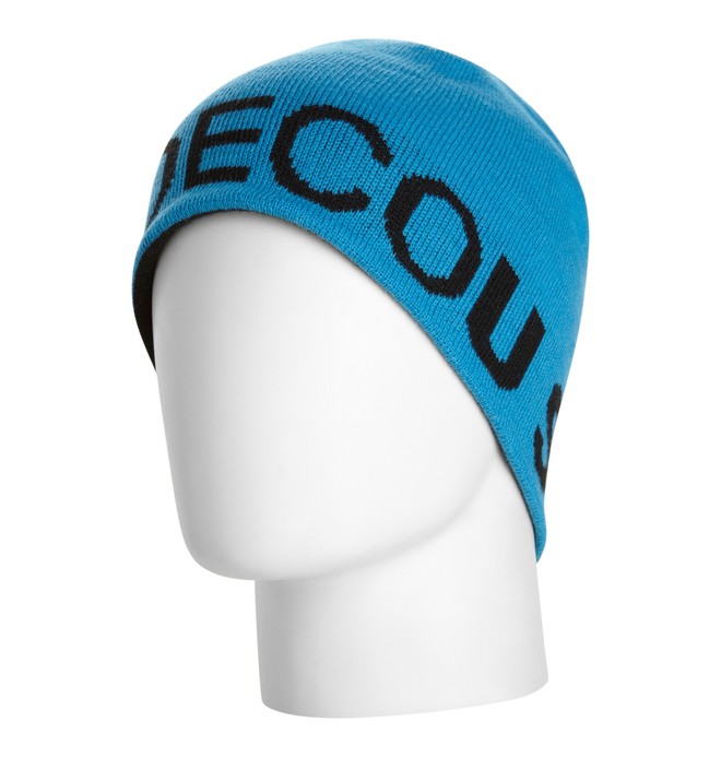 dcshoes, Men's Bromont 15 Beanie, ELECTRIC BLUE LEMONADE (bqc0) 0 Men's Bromont 15 Beanie EDYHA00020 DC Shoes