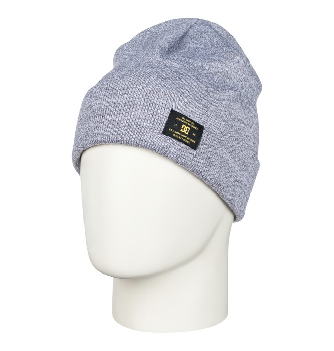 dcshoes, Men's Label Beanie, HEATHER GREY (bev0) 0 Men's Label Beanie EDYHA03013 DC Shoes