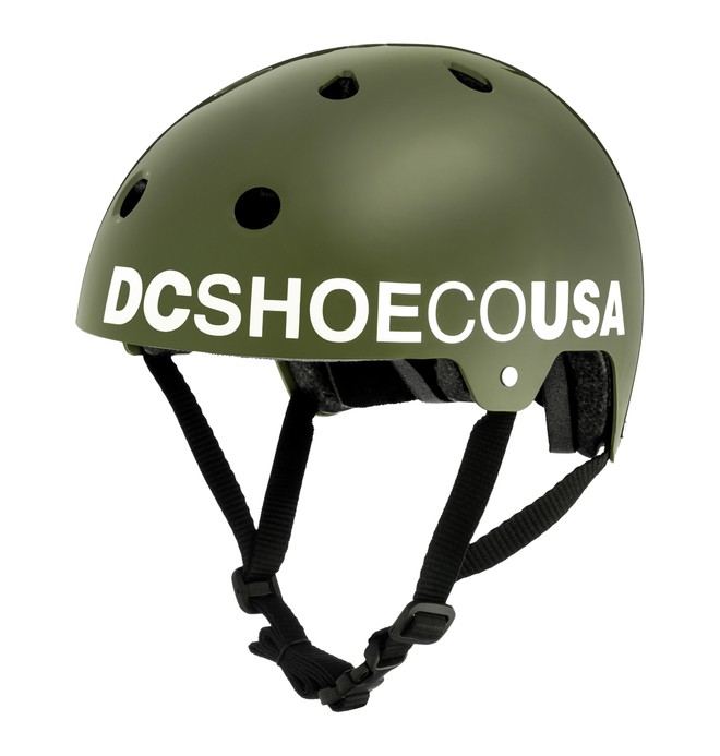 dcshoes, Скейтовый шлем Askey 3, DARK OLIVE (csn0) 0 Скейтовый шлем Askey 3 Коричневый EDYHA03047 DC Shoes