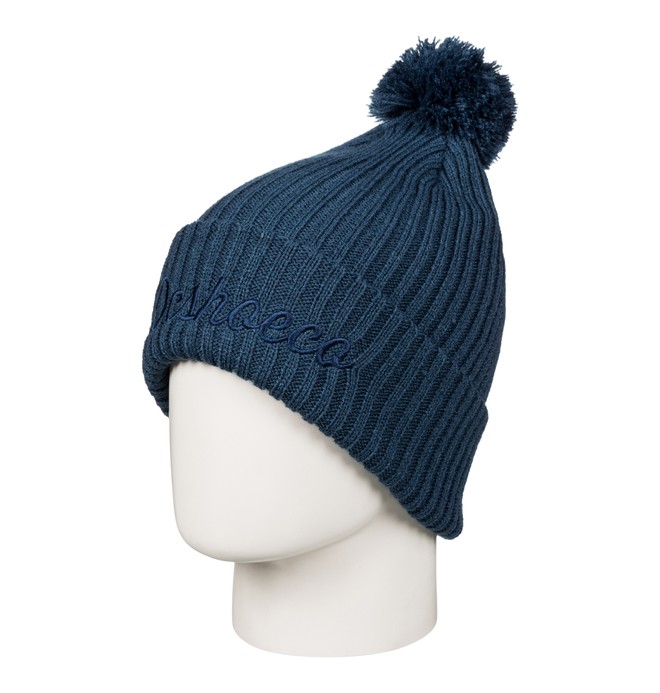 dcshoes, Men's Trilogy Bobble Hat, INSIGNIA BLUE (bsn0) 0 Men's Trilogy Bobble Hat EDYHA03050 DC Shoes
