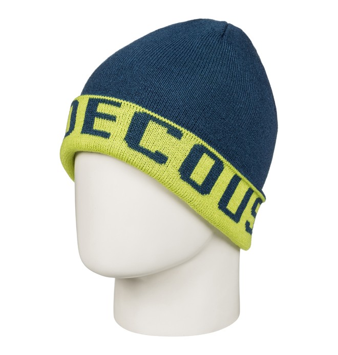 dcshoes, Bromont - Reversible Cuff Beanie for Men, TENDER SHOTS (gha0) 0 Bromont - Reversible Cuff Beanie for Men Green EDYHA03058 DC Shoes
