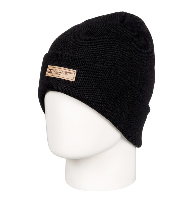 dcshoes, Label - Gorro para Hombre, BLACK (kvj0) 0 Label - Gorro para Hombre Negro EDYHA03076 DC Shoes