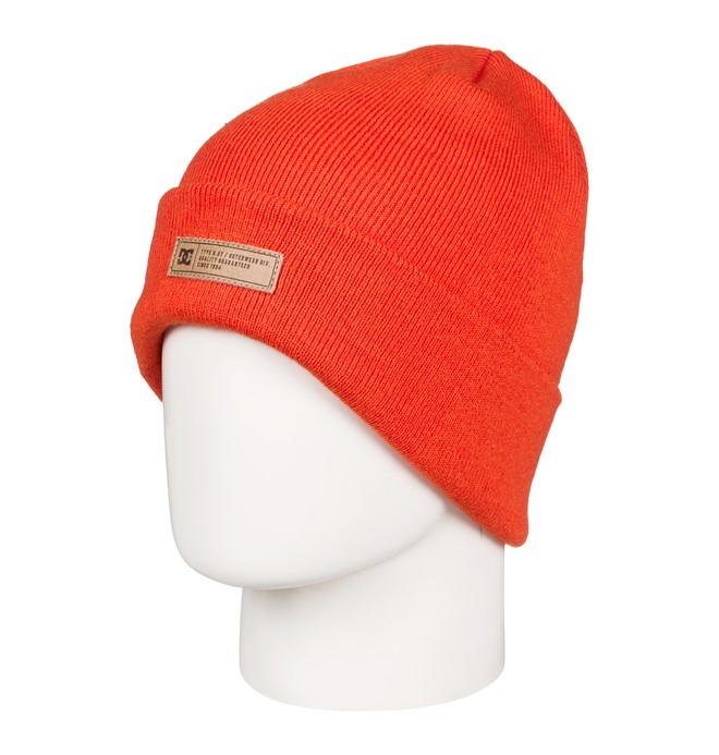 dcshoes, Label Beanie, RED ORANGE (nmn0) 0 Label Beanie Orange EDYHA03076 DC Shoes