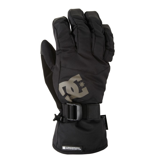 dcshoes, Men's Seger Over Snowboard Gloves, BLACK (blk) 0 Men's Seger Over Snowboard Gloves EDYHN00036 DC Shoes