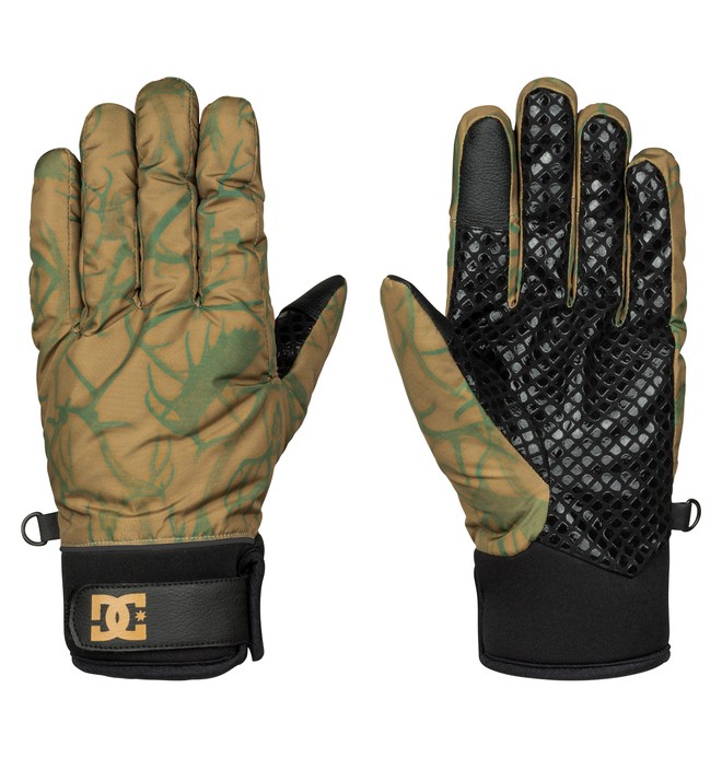 dcshoes, Radian - Snow Gloves, ANTLERS (cne6) 0 Radian - Snow Gloves Brown EDYHN03013 DC Shoes