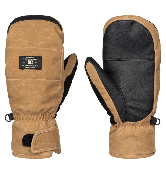 dcshoes, Men's Seger SE Snow Mittens, DULL GOLD (cne0) 0 Men's Seger SE Snow Mittens EDYHN03021 DC Shoes