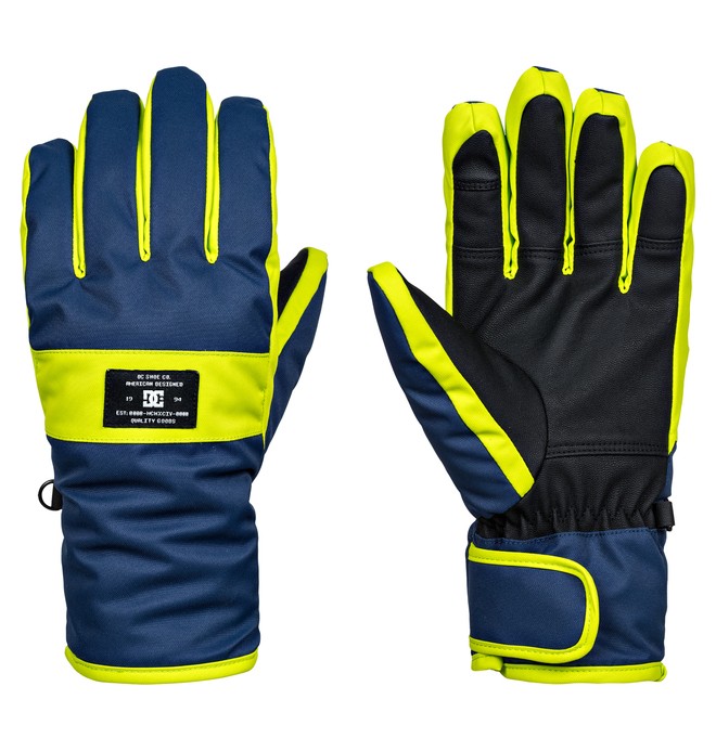 dcshoes, Franchise - Gants de snowboard/ski, INSIGNIA BLUE (bsn0) 0 Franchise - Gants de snowboard/ski Bleu EDYHN03026 DC Shoes
