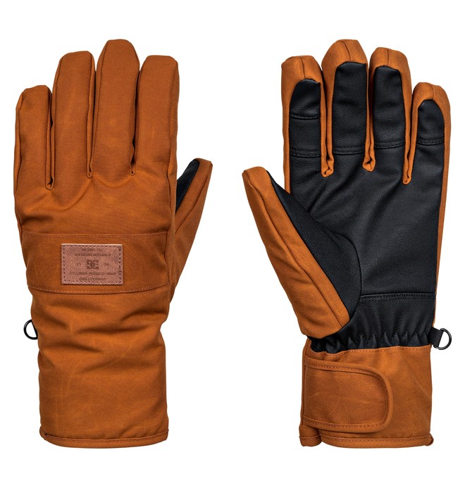 dcshoes, Franchise SE - Snowboard/Ski Gloves, LEATHER BROWN (cpl0) 0 Franchise SE - Snowboard/Ski Gloves Brown EDYHN03032 DC Shoes