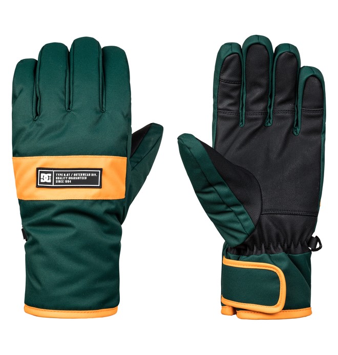 dcshoes, Franchise - Gants de ski/snowboard pour Homme, PINE GROVE (gzf0) 0 Franchise - Gants de ski/snowboard pour Homme Vert EDYHN03036 DC Shoes