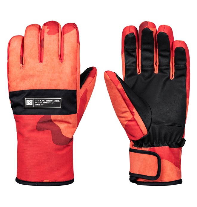 dcshoes, Franchise - Ski-/Snowboardhandschuhe für Männer, RED ORANGE DCU CAMO MEN (nmn6) 0 Franchise - Ski-/Snowboardhandschuhe für Männer Orange EDYHN03036 DC Shoes