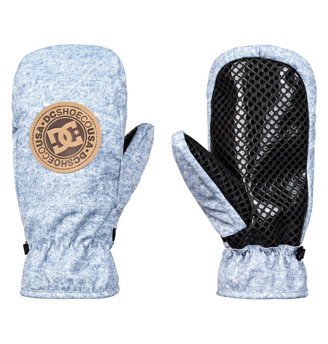 dcshoes, Shelter - Ski-/Snowboardfäustlinge für Männer, LIGHT BLUE ACID WASH DENIM B (bfw6) 0 Shelter - Ski-/Snowboardfäustlinge für Männer Blau EDYHN03038 DC Shoes