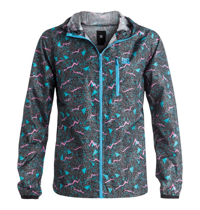 dcshoes, Dagup Print - veste, BLACK DC BAY (kvj3) 0 Dagup Print - veste Noir EDYJK03025 DC Shoes