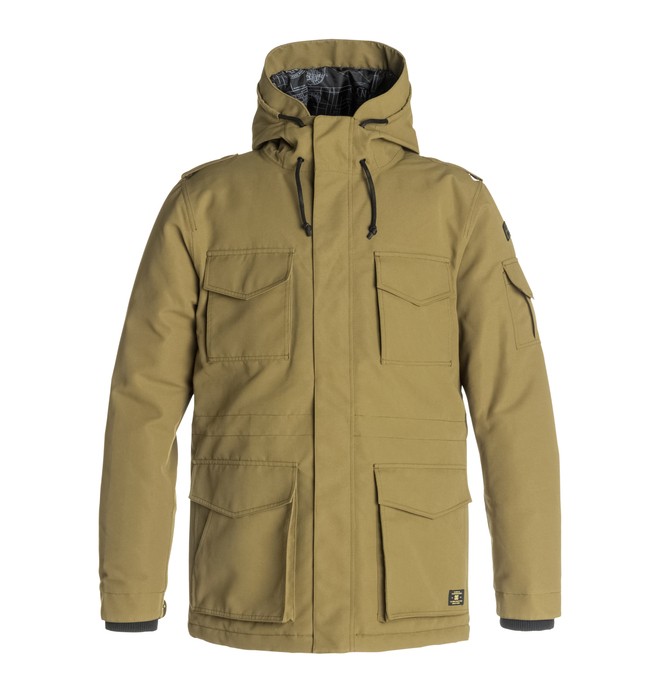 dcshoes, Men's Inward Snow Jacket, MILITARY OLIVE (cqw0) 0 Men's Inward Snow Jacket EDYJK03045 DC Shoes