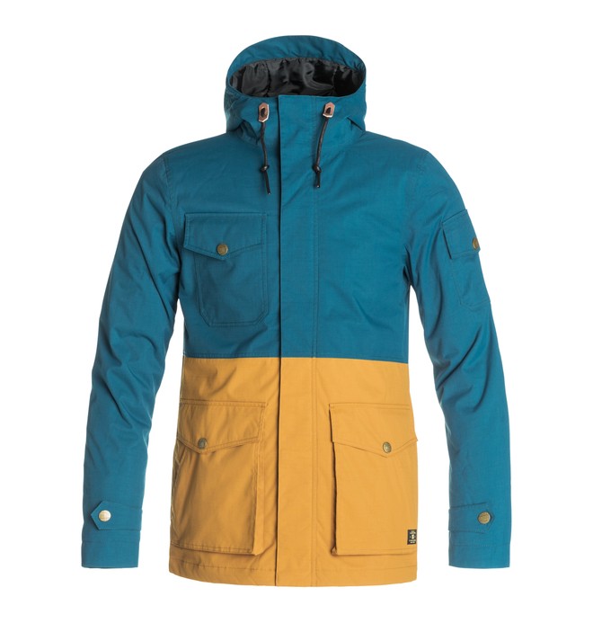 dcshoes, Men's Tick Jacket, MAJOLICA BLUE (bsm0) 0 Men's Tick Jacket EDYJK03047 DC Shoes