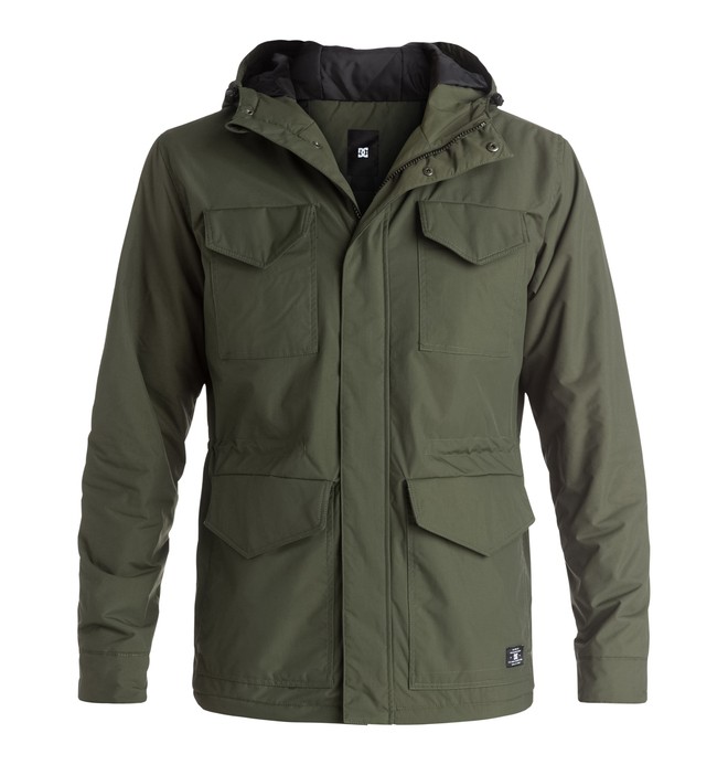dcshoes, Men's Fairburn Parka, FATIGUE GREEN (cqy0) 0 Men's Fairburn Parka EDYJK03080 DC Shoes
