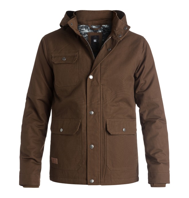 dcshoes, Men's SPT Workwear Jacket, DARK EARTH (crn0) 0 Men's SPT Workwear Jacket EDYJK03084 DC Shoes