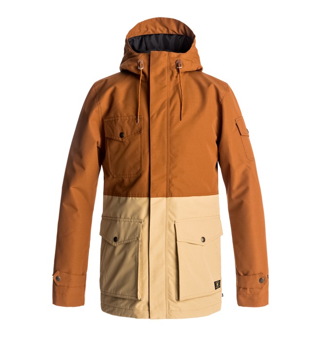 dcshoes, Men's Tick Snow Jacket, LEATHER BROWN (cpl0) 0 Men's Tick Snow Jacket EDYJK03117 DC Shoes