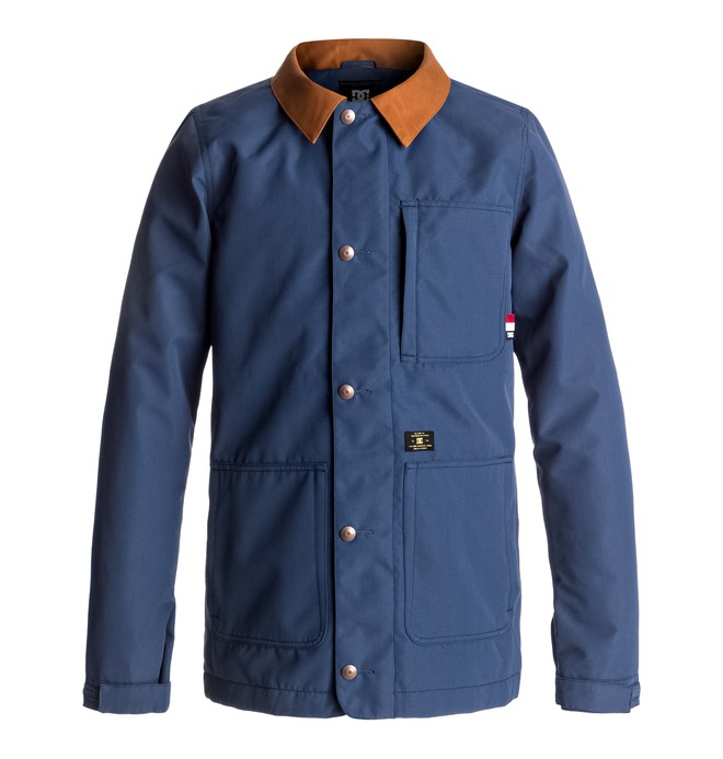 dcshoes, Operative - Giacca camicia tecnica da tavola, INSIGNIA BLUE (bsn0) 0 Operative - Giacca camicia tecnica da tavola Blue EDYJK03118 DC Shoes