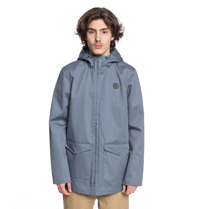 dcshoes, Oxford - Veste imperméable style militaire, BLUE MIRAGE (bmk0) 0 Oxford - Veste imperméable style militaire Bleu EDYJK03127 DC Shoes