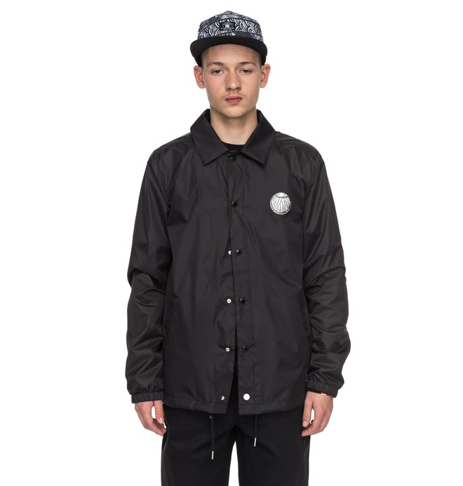 dcshoes, Darbotz - Coach Jacket, BLACK (kvj0) 0 Darbotz - Coach Jacket Noir EDYJK03130 DC Shoes