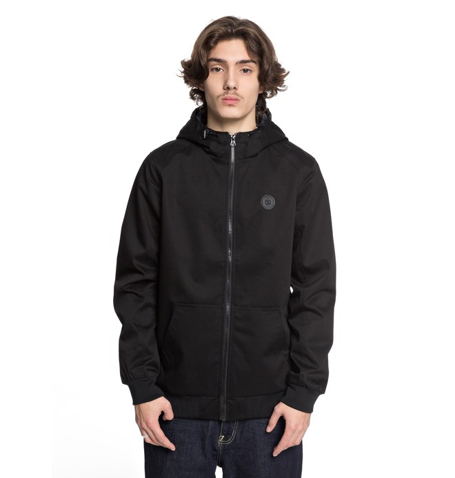 dcshoes, Ellis Light 3 - Chaqueta Resistente al Agua con Capucha para Hombre, BLACK (kvj0) 0 Ellis Light 3 - Chaqueta Resistente al Agua con Capucha para Hombre Negro EDYJK03142 DC Shoes