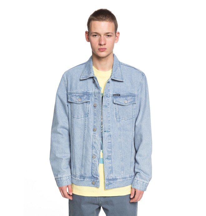 dcshoes, Kinshaw - Veste en denim, VINTAGE BLEACH (blcw) 0 Kinshaw - Veste en denim Bleu EDYJK03146 DC Shoes