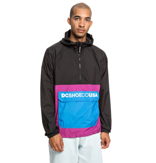 dcshoes, Sedgefield Water Resistant Hooded Anorak, VIVID VIOLA (mnf0) 0 Sedgefield Water Resistant Hooded Anorak Pink EDYJK03167 DC Shoes