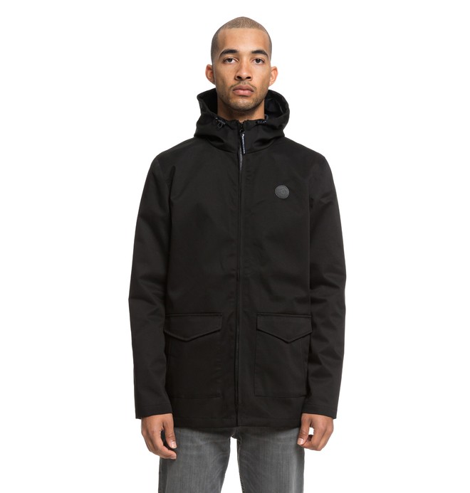 dcshoes, Exford - Veste style militaire déperlante pour Homme, BLACK (kvj0) 0 Exford - Veste style militaire déperlante pour Homme Noir EDYJK03168 DC Shoes