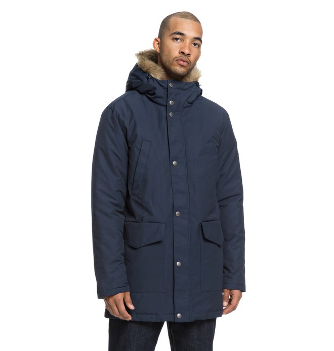 dcshoes, Bamburgh - Parka à capuche déperlante pour Homme, BLACK IRIS (btl0) 0 Bamburgh - Parka à capuche déperlante pour Homme Bleu EDYJK03171 DC Shoes