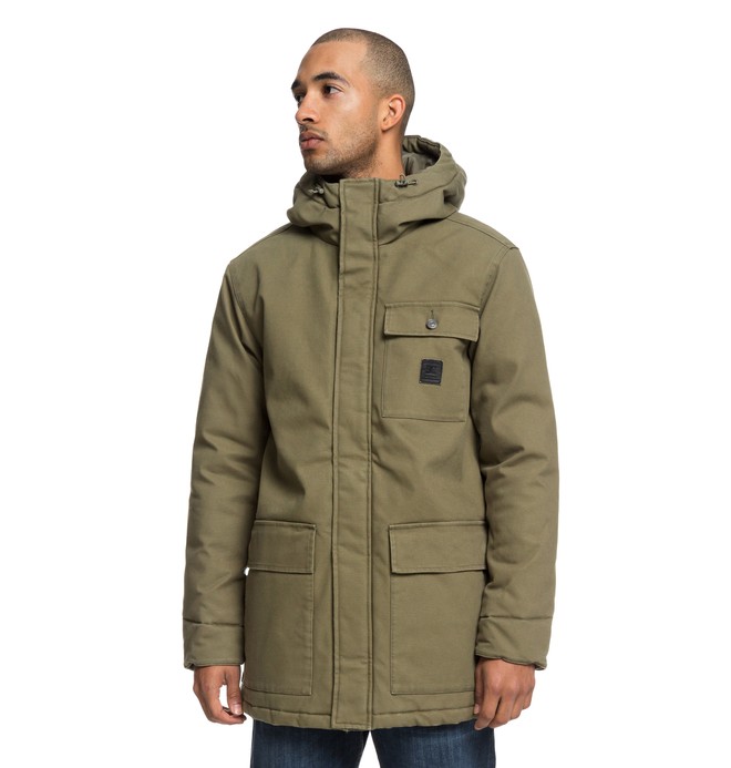 dcshoes, Canongate 2 - Water Resistant Workwear Parka, BURNT OLIVE (gpz0) 0 Canongate 2 - Water Resistant Workwear Parka EDYJK03173 DC Shoes