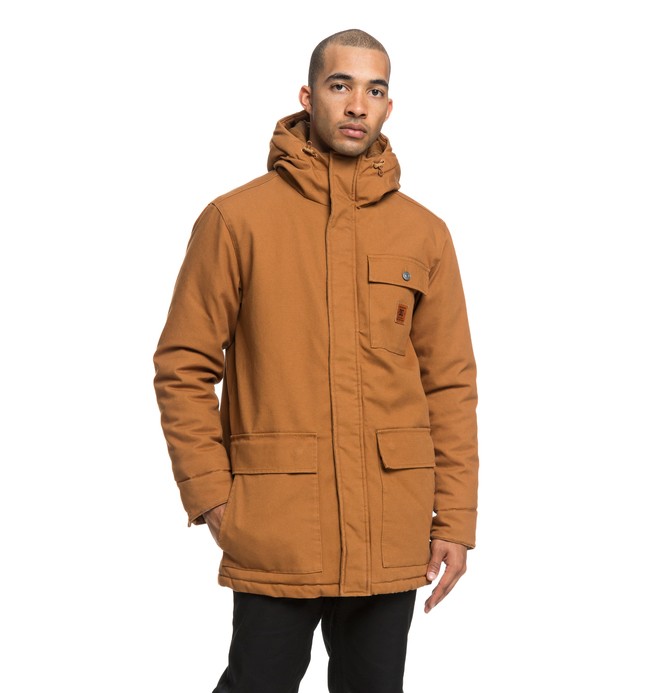 dcshoes, Canongate 2 - Parka déperlante pour Homme, DC WHEAT (nnw0) 0 Canongate 2 - Parka déperlante pour Homme Orange EDYJK03173 DC Shoes