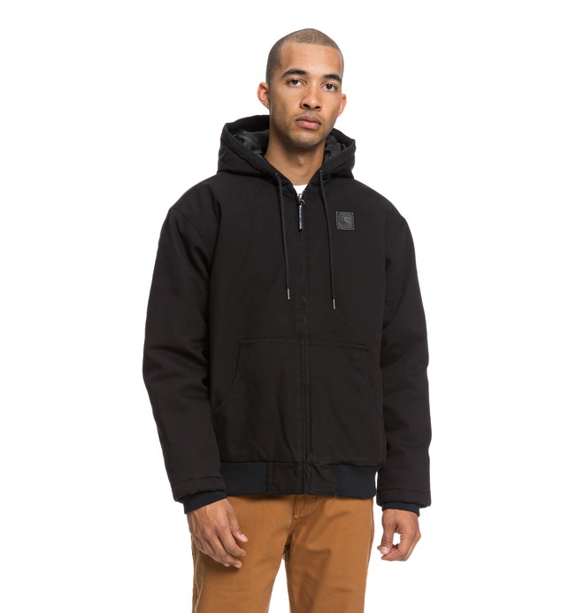 dcshoes, Brandling - Veste à capuche déperlante pour Homme, BLACK (kvj0) 0 Brandling - Veste à capuche déperlante pour Homme Noir EDYJK03175 DC Shoes