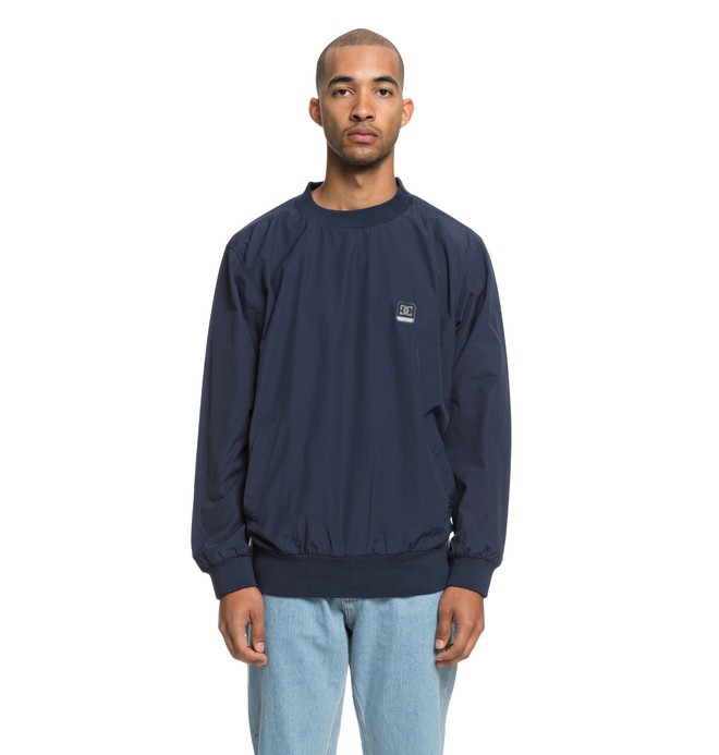 dcshoes, Warbeck - Sweatshirt pour Homme, BLACK IRIS (btl0) 0 Warbeck - Sweatshirt pour Homme Bleu EDYJK03182 DC Shoes