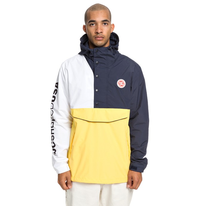 dcshoes, Conbren - Anorak à capuche imperméable pour Homme, DANDELION (yhh0) 0 Conbren - Anorak à capuche imperméable pour Homme Jaune EDYJK03188 DC Shoes