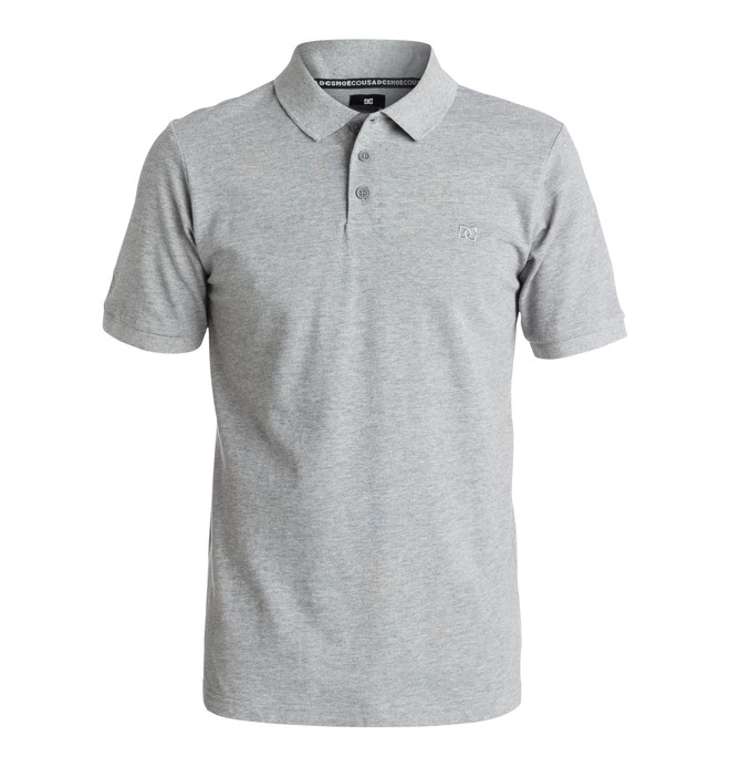dcshoes, Holborn - Polo, GREY HEATHER (knfh) 0 Holborn - Polo EDYKT03002 DC Shoes