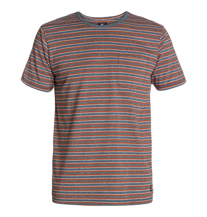 dcshoes, Killjoy Tee, KILLJOY ORION BLUE STRIPES (brg2) 0 Killjoy Tee EDYKT03003 DC Shoes