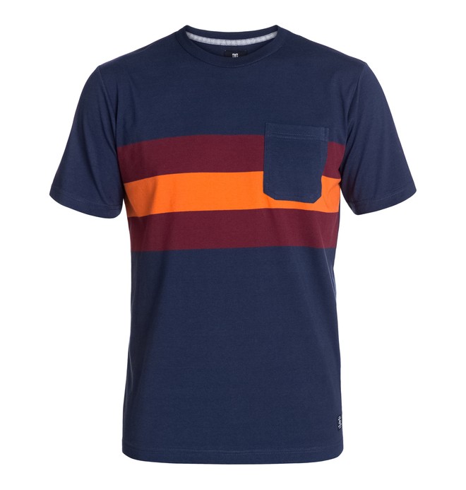 dcshoes, Men's No Words Tee, INDIGO (bpd0) 0 Men's No Words Tee EDYKT03020 DC Shoes