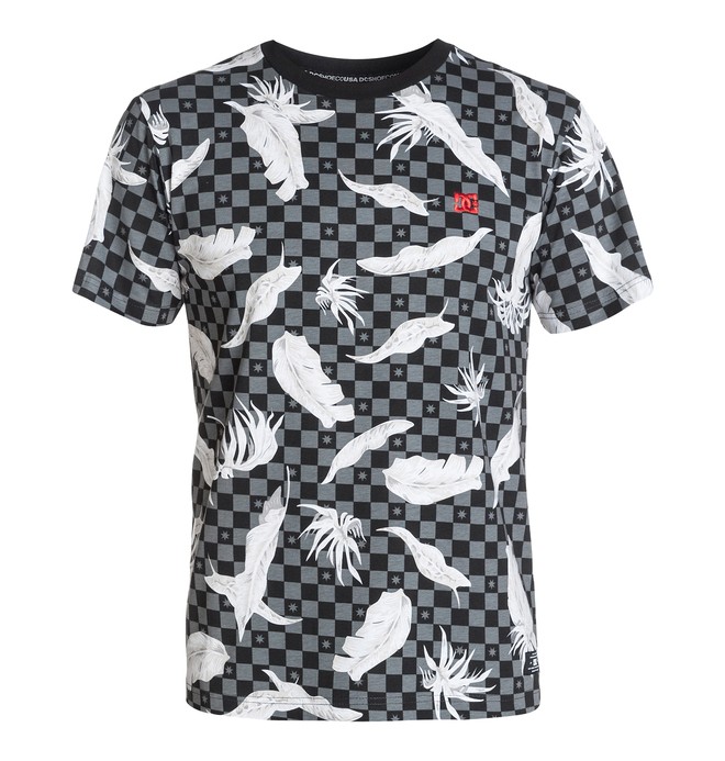 dcshoes, Rewinded, LEAFY CHECK BLACK (kvj1) 0 Rewinded EDYKT03120 DC Shoes