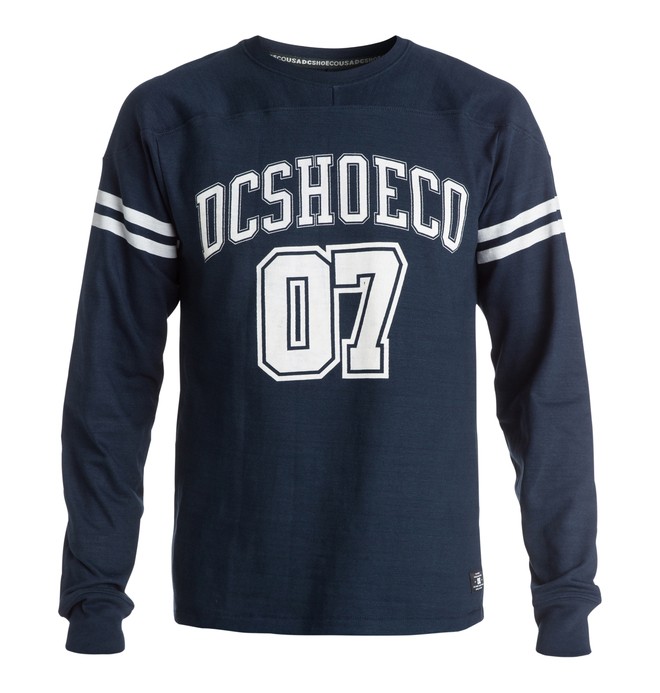 dcshoes, Men's Rogahn Long Sleeve Tee, BLUE IRIS (btl0) 0 Men's Rogahn Long Sleeve Tee EDYKT03151 DC Shoes