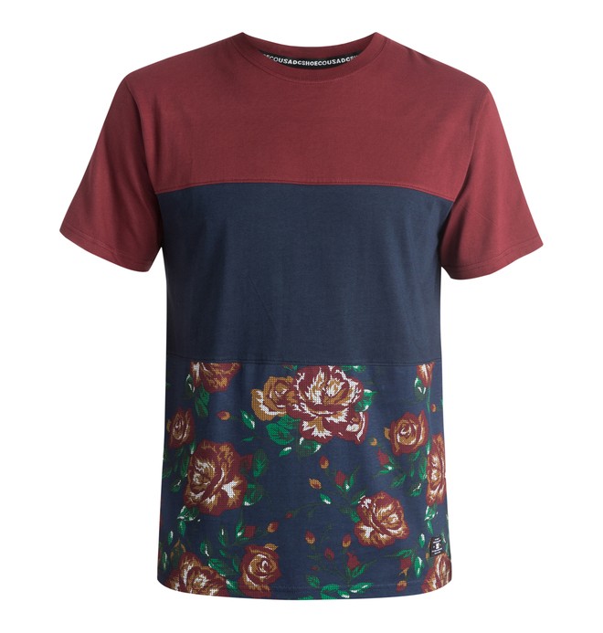 dcshoes, Richton - T-Shirt, ROSE BLUE IRIS (btl2) 0 Richton - T-Shirt EDYKT03186 DC Shoes