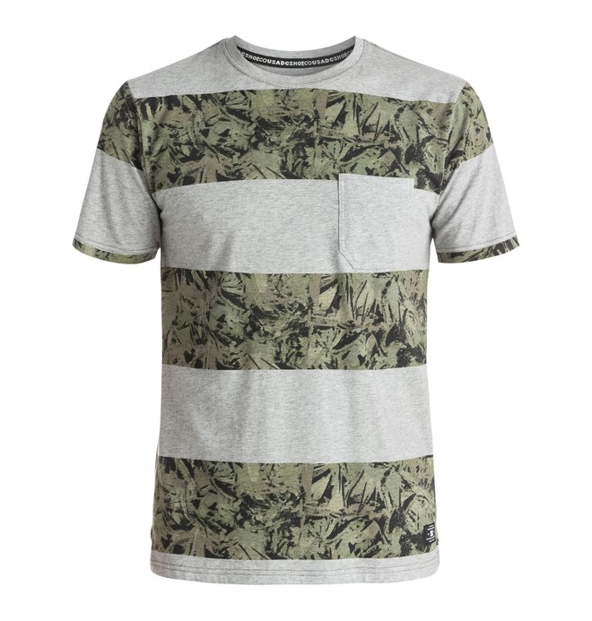 dcshoes, Ravencrest Stripes - Tee-Shirt à poche, WATERCOLOR STRIPES HEATHER GRE (knf1) 0 Ravencrest Stripes - Tee-Shirt à poche EDYKT03235 DC Shoes