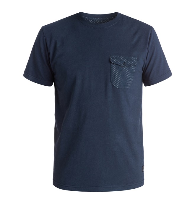 dcshoes, Men's Hailey Morris Pocket Tee, BLACK IRIS DOT (btl3) 0 Men's Hailey Morris Pocket Tee EDYKT03293 DC Shoes