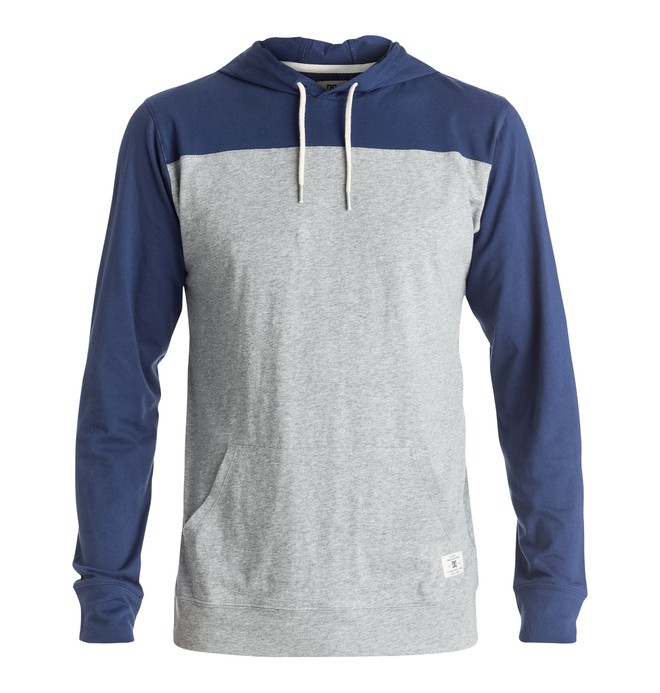 dcshoes, Men's Heroland 3 Long Sleeve Hooded Tee, SUMMER BLUES (bra0) 0 Men's Heroland 3 Long Sleeve Hooded Tee EDYKT03308 DC Shoes