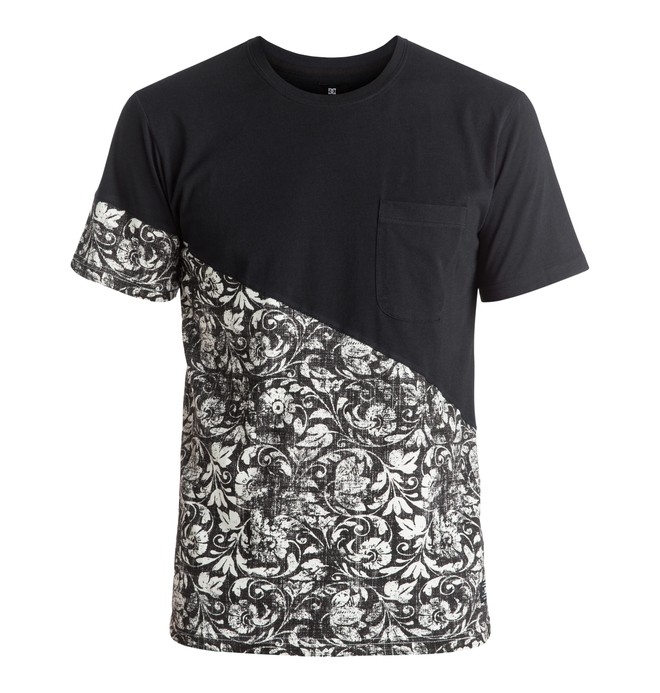 dcshoes, Bloomington - Tee-Shirt à poche, BLACK REGAL RAGS (kvj2) 0 Bloomington - Tee-Shirt à poche EDYKT03324 DC Shoes