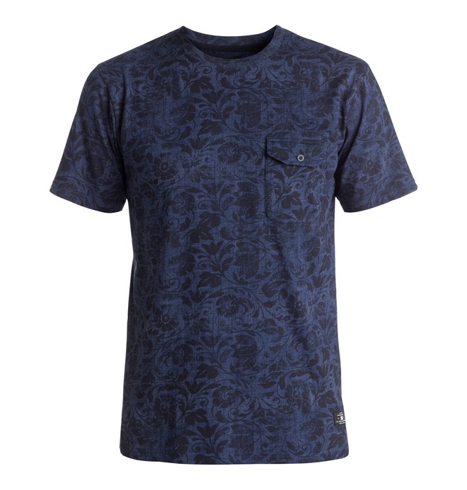 dcshoes, Evansville - Pocket T-Shirt, BLUE REGAL RAGS (bra1) 0 Evansville - Pocket T-Shirt EDYKT03325 DC Shoes