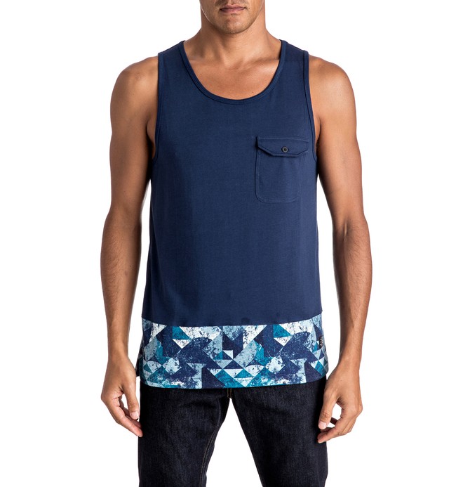dcshoes, Owensboro - Haut sans manches, BLUE GEO RUSTO (byj1) 0 Owensboro - Haut sans manches EDYKT03336 DC Shoes